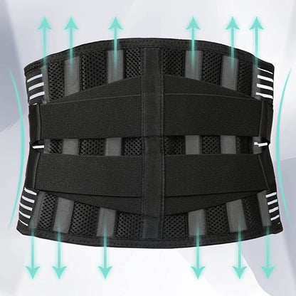 Breathable and Stretchable Pain Relief Lower Back Posture Support Braces